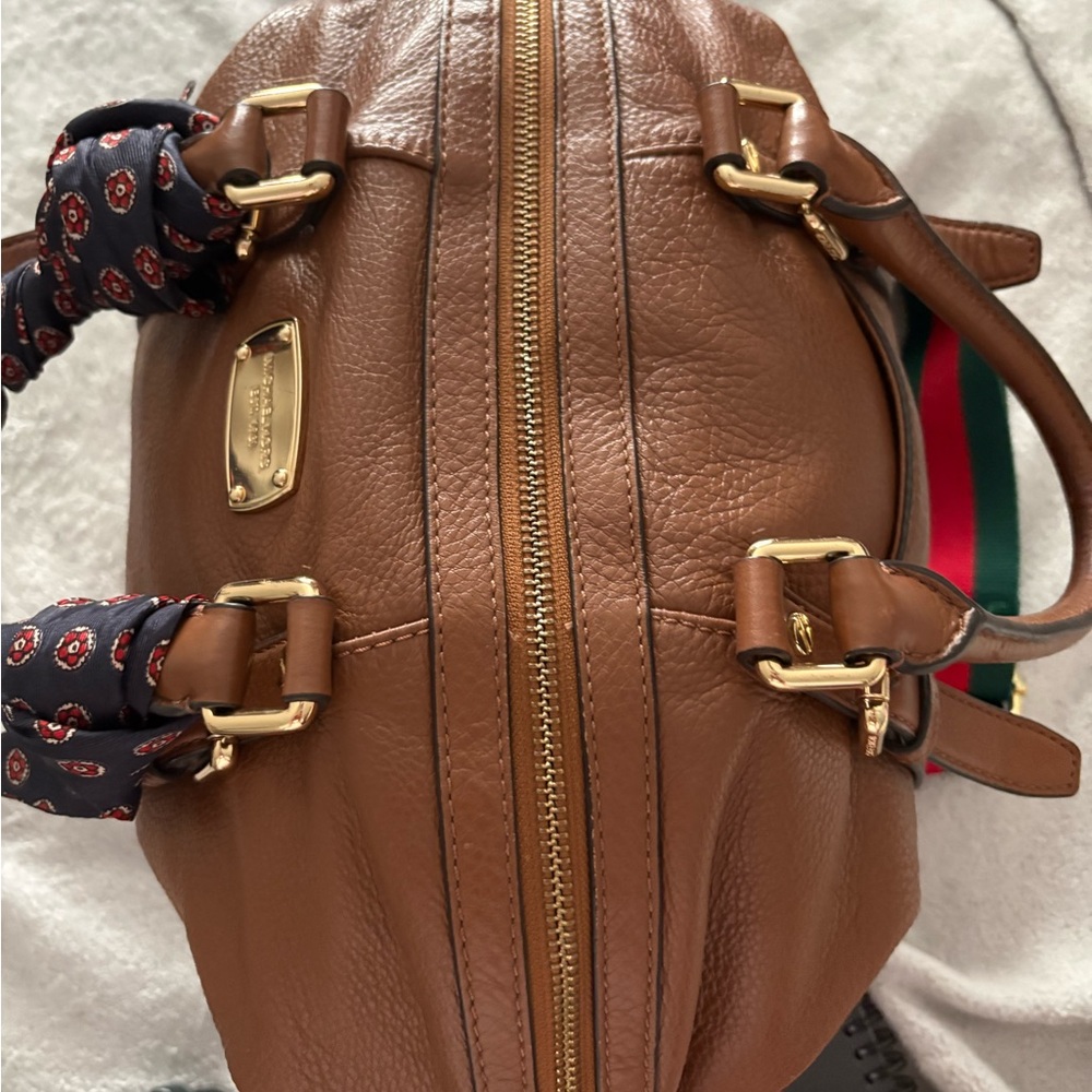 Michael Kors Bedford Larg Satchel in Acorn Brwn & Dooney&Bourke wristlet - Picture 4 of 14